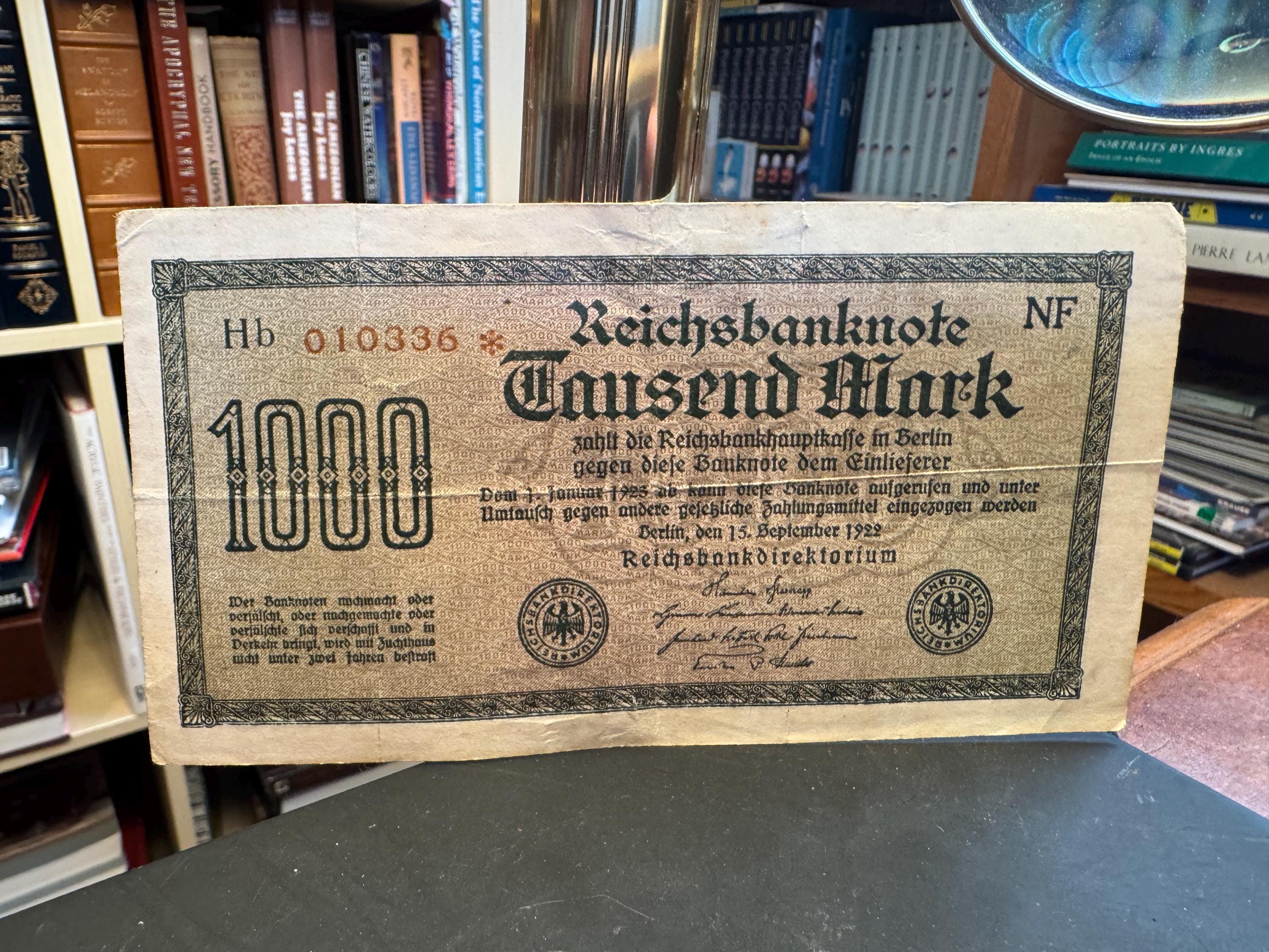1000 reichsbanknote 1922 - Etsy 日本