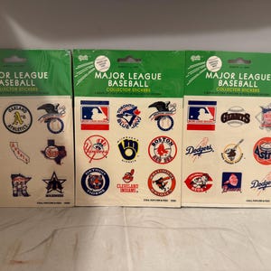 1984 Factory Sealed Major League Baseball Stickers