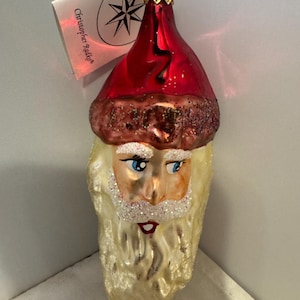 1995 Christopher Radko Ornament Santa