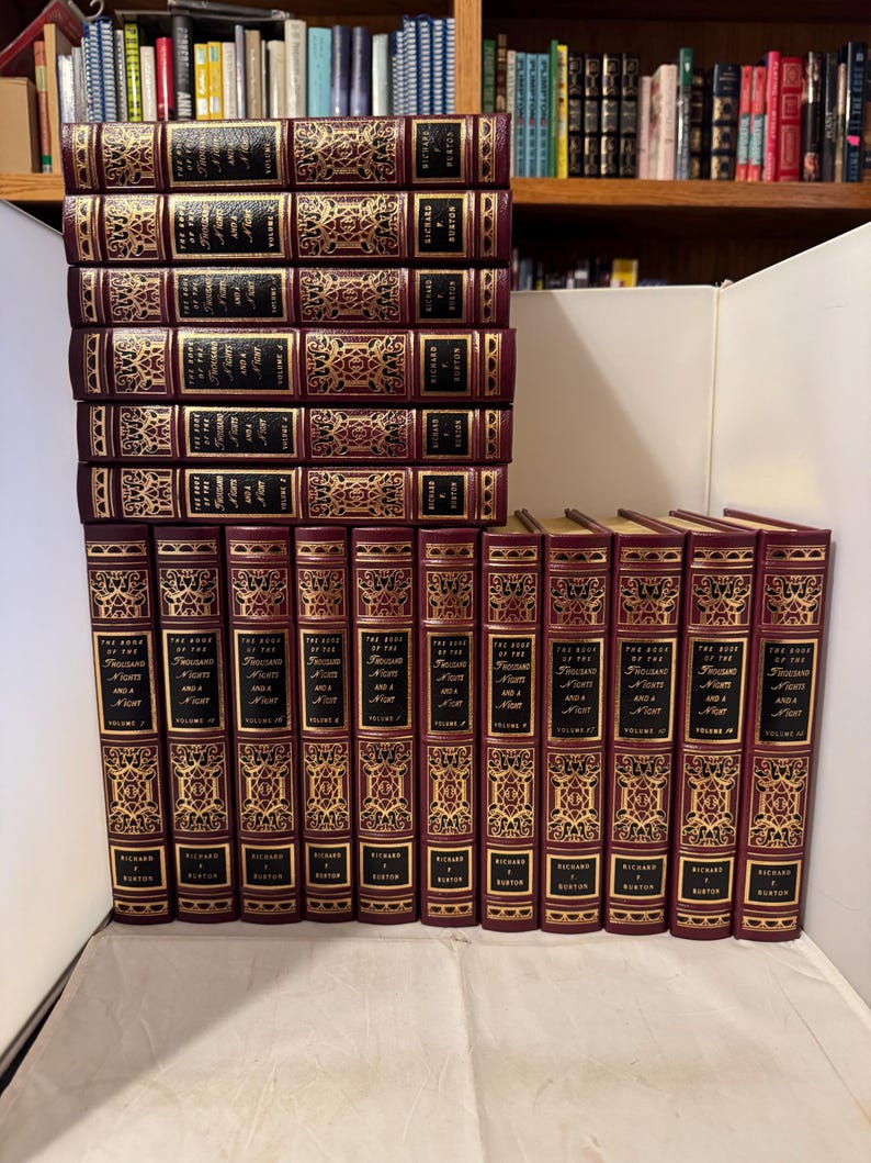 Boken om tusen nätter och en natt - Easton Press - 17 vol. bild 3