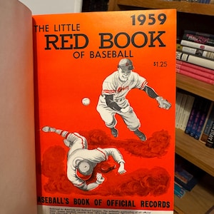 The Little Red Book Of Baseball 1959 - Baseball&#39;s Book Of Official Records