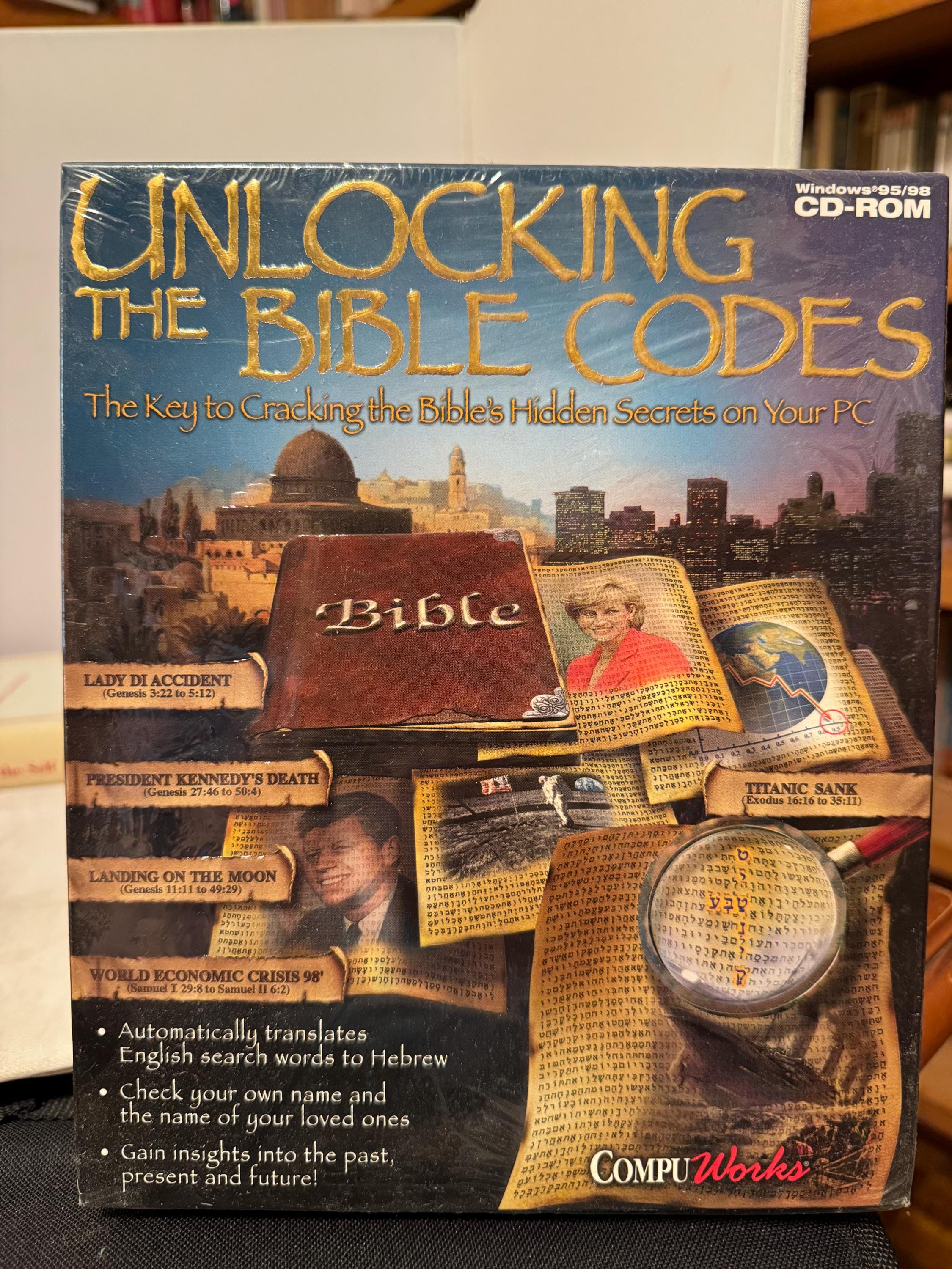 Unlocking the Bible Codes - Cd-rom Windows 95/98 / Compu Works - Etsy
