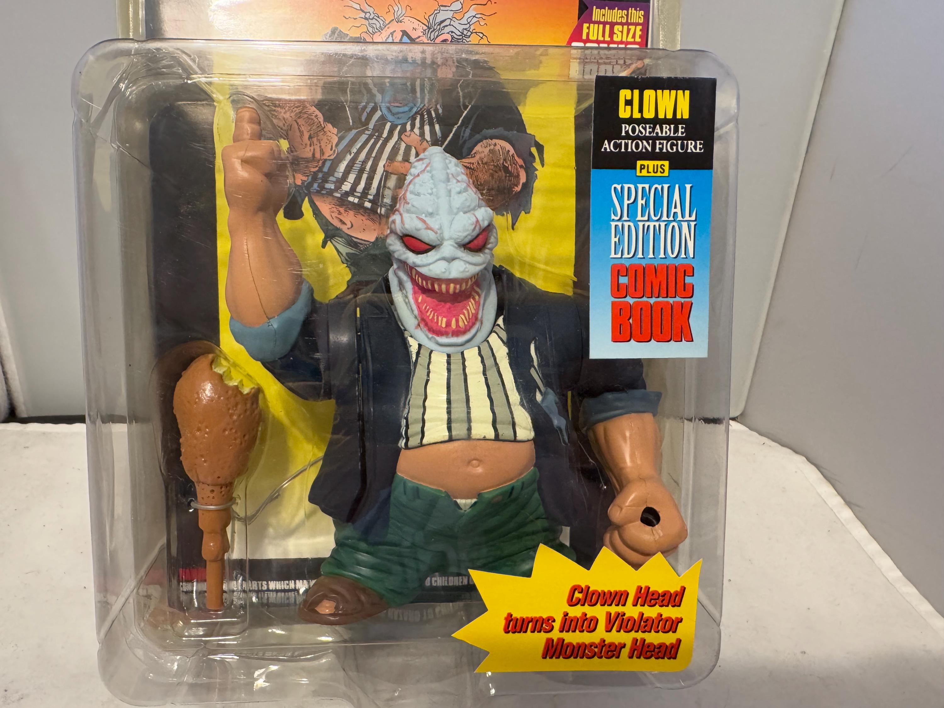 1994 - Todd Mcfarlane's Toys - Spawn - Clown - Action Figure - Etsy