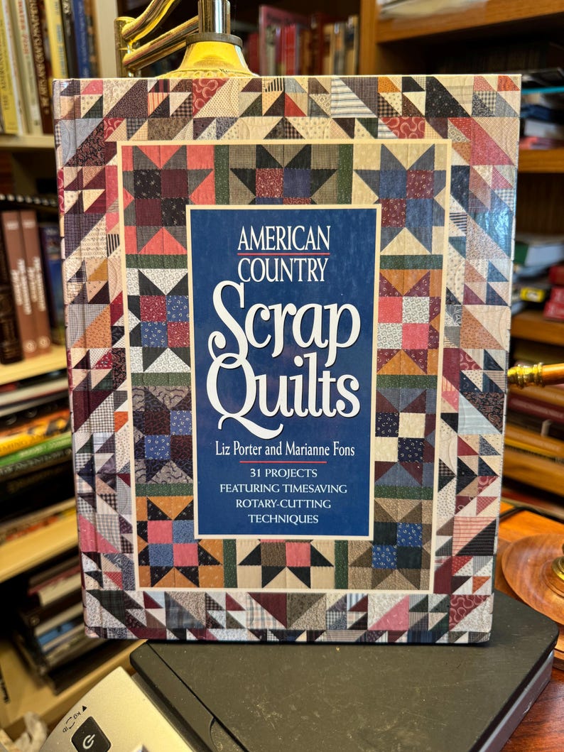 American Country - Scrap Quilts - Liz Porter and Marianne Fons - Etsy