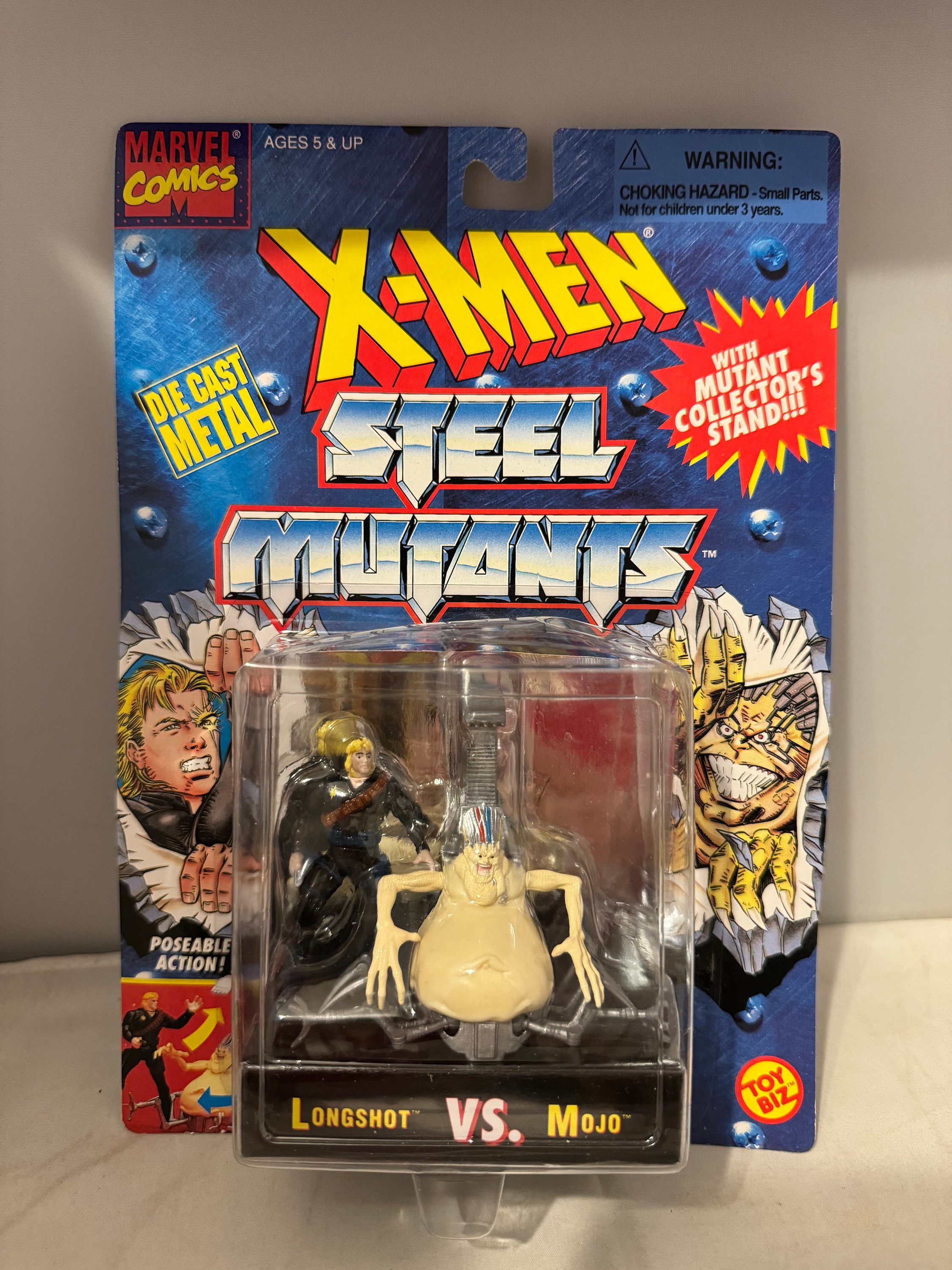 Marvel Comics - X-men - Steel Mutant - Longshot Vs. Mojo - New