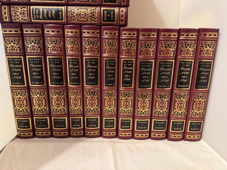 Boken om tusen nätter och en natt - Easton Press - 17 vol. bild 4
