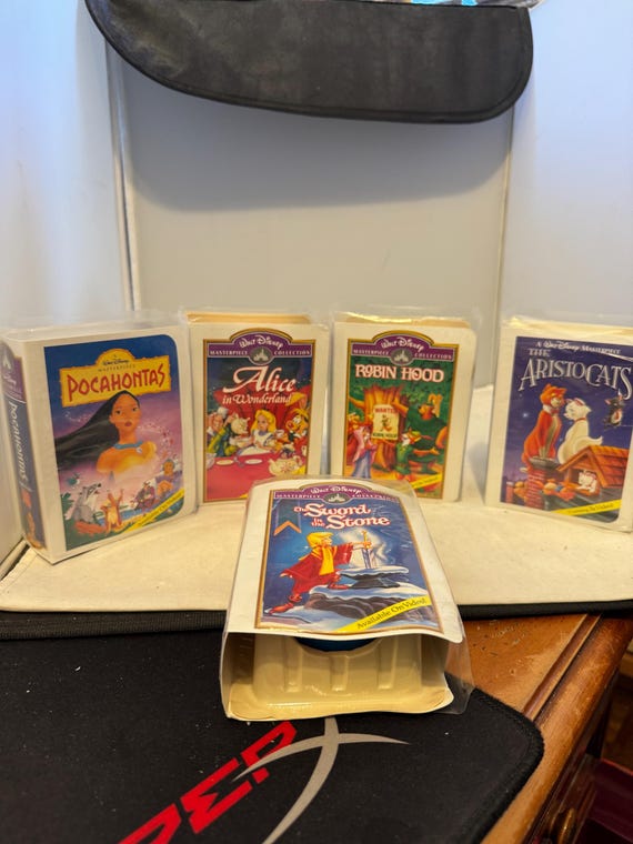 Mcdonald's Walt Disney Masterpiece Collection Set of 5