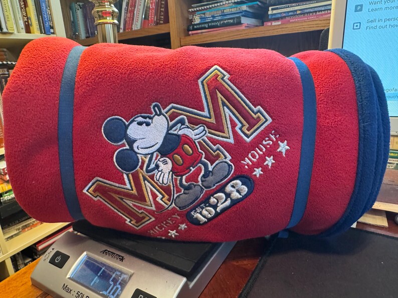 Die Disney Micky Maus Fleece Decke - Neu Bild 2