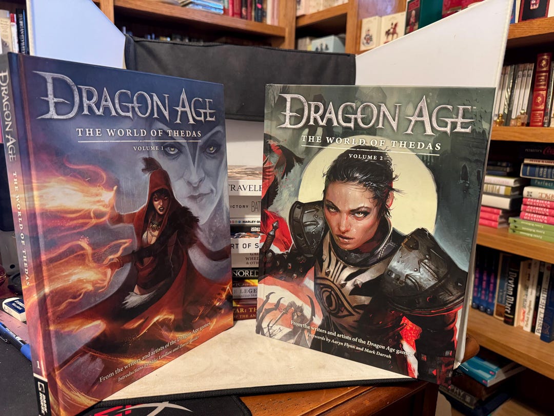 Dragon Age - the World of Thedas - Two Volume - Hardcover - Etsy
