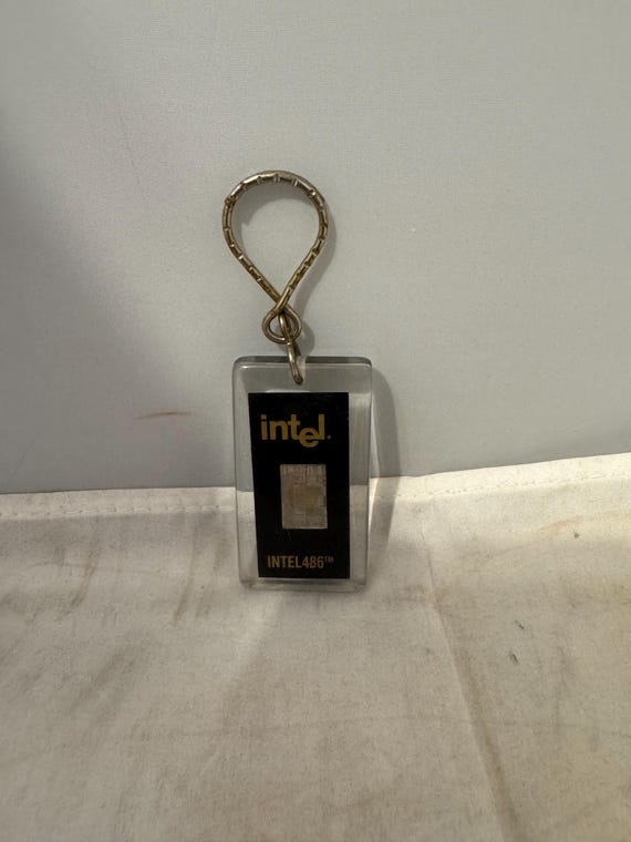 Intel Keychain 486/386 - Used - Etsy