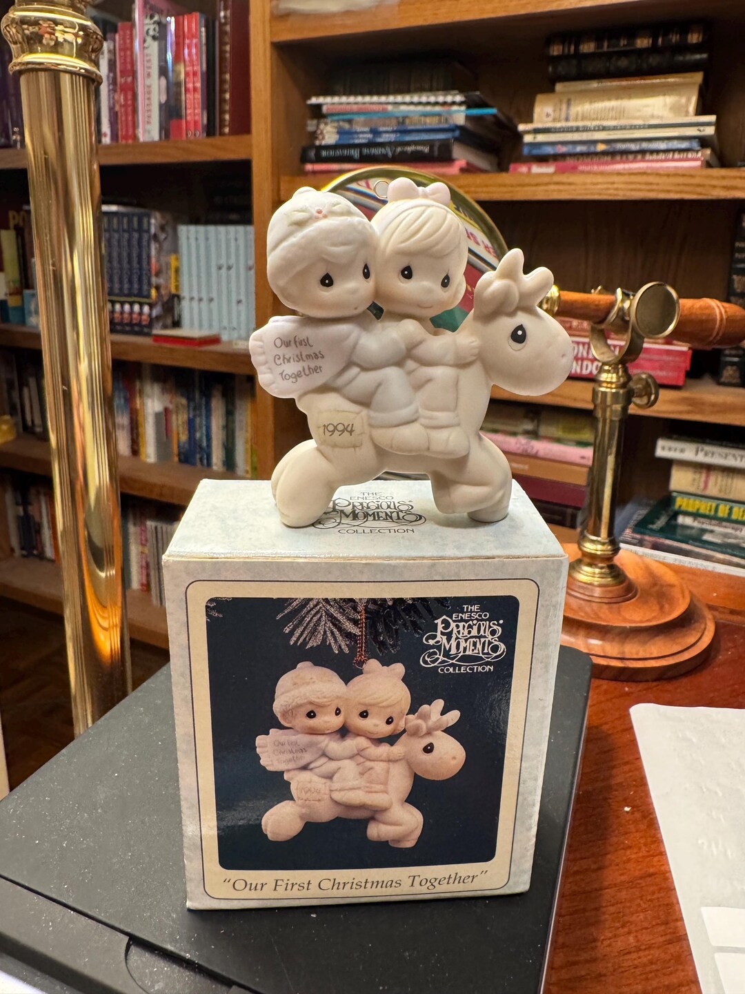 The Enesco Precious Moments Collection 1994 - Our First Christmas ...