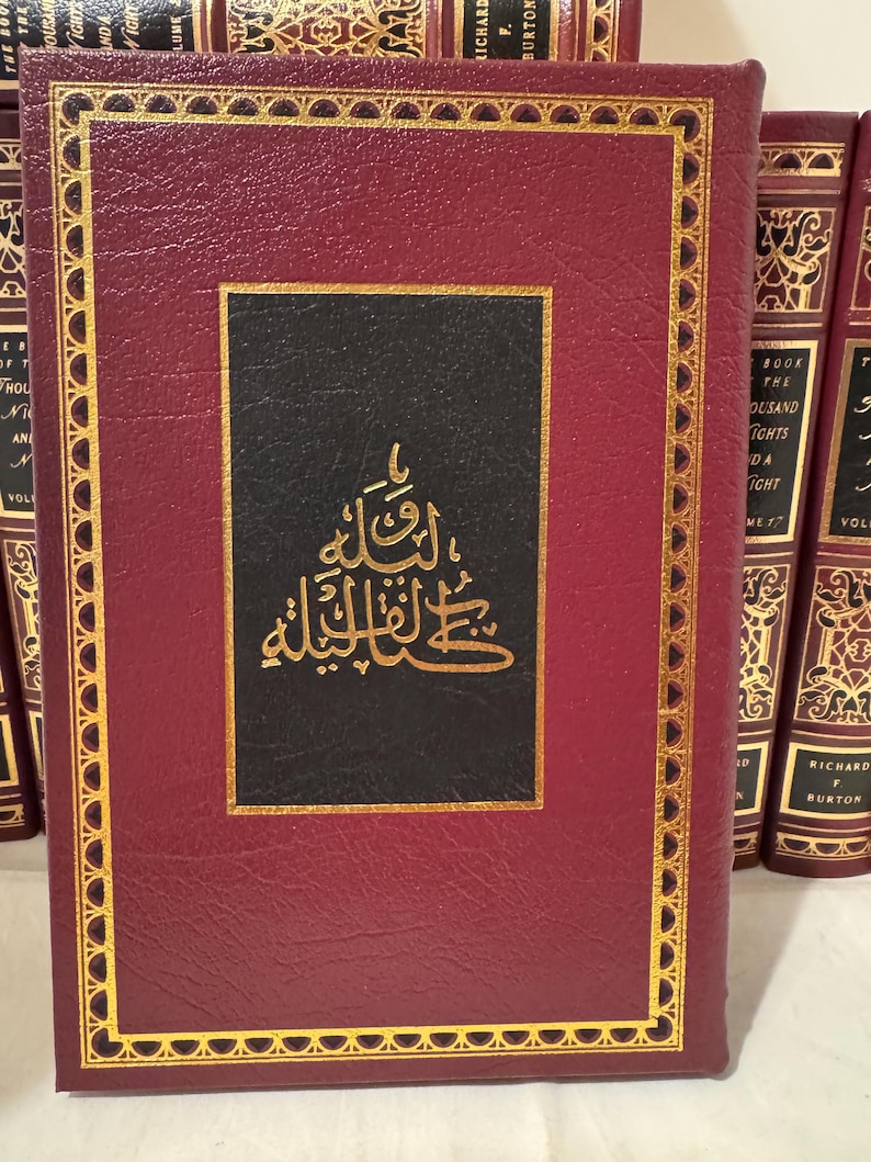Boken om tusen nätter och en natt - Easton Press - 17 vol. bild 2