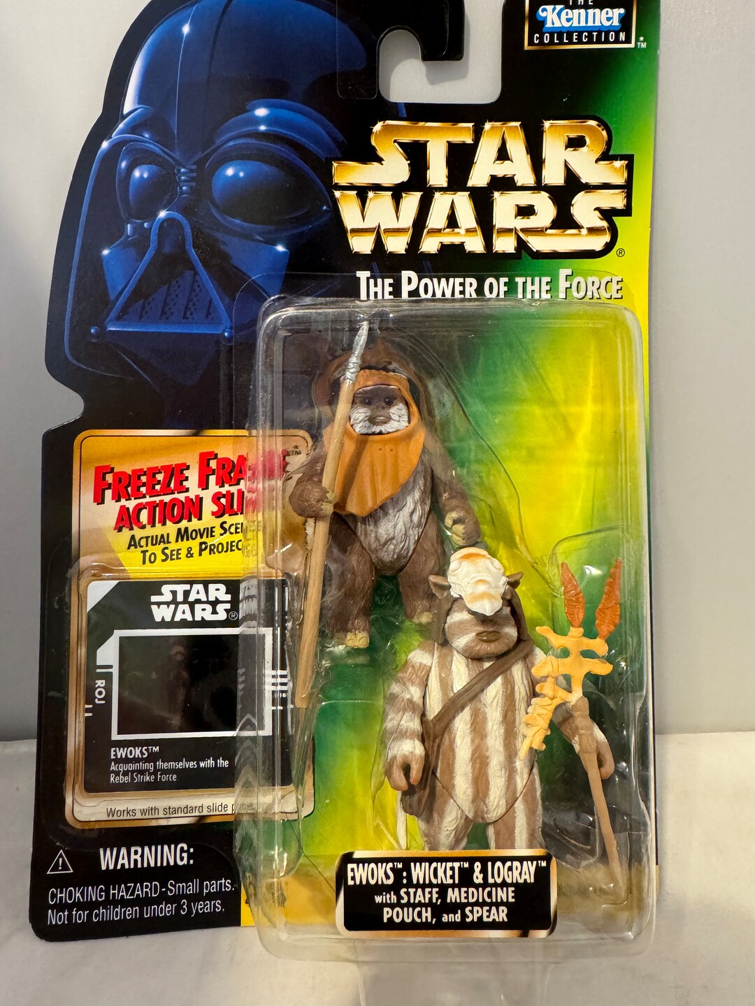 スターウォーズ　ケナー　Logray ログレイ 希少 スターウォーズ イウォークログレイ直筆サイン フィギュア 希少