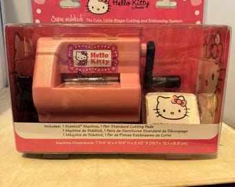 Hello Kitty - Sizzix Sidekick - Little Shape-cutting and Embossing