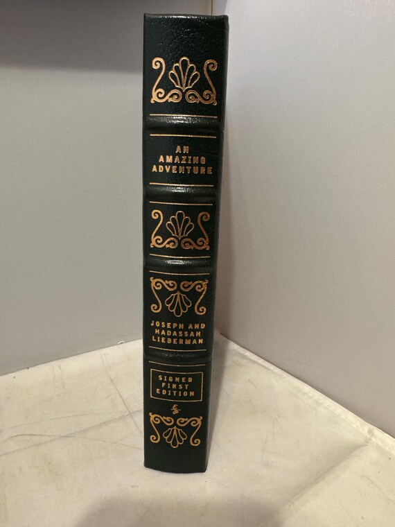 An Amazing Adventure - Joseph and Hadasah Lieberman - Easton Press