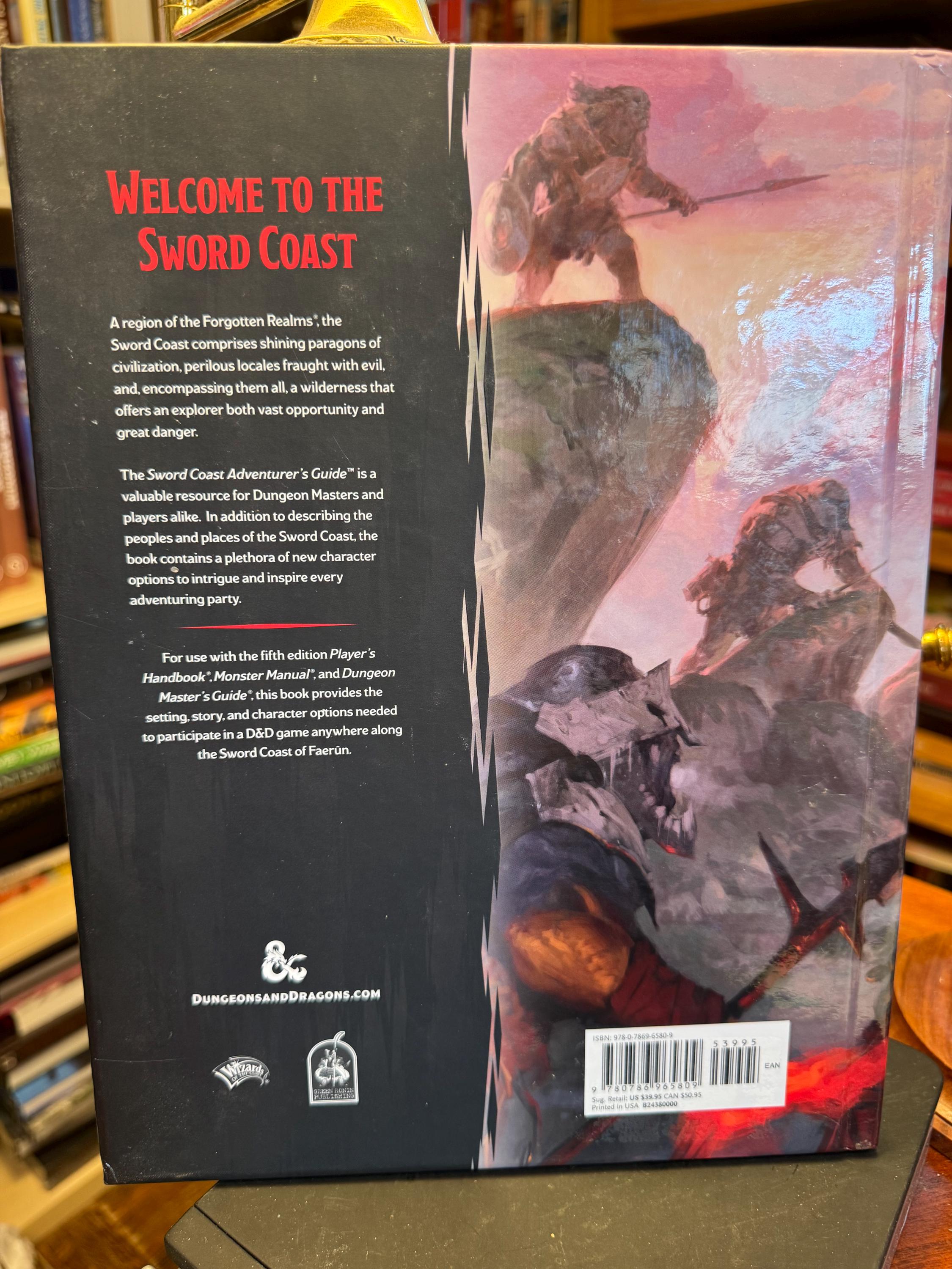 Dungeons & Dragons - Sword Coast Adventurer's Guide - Book - Etsy