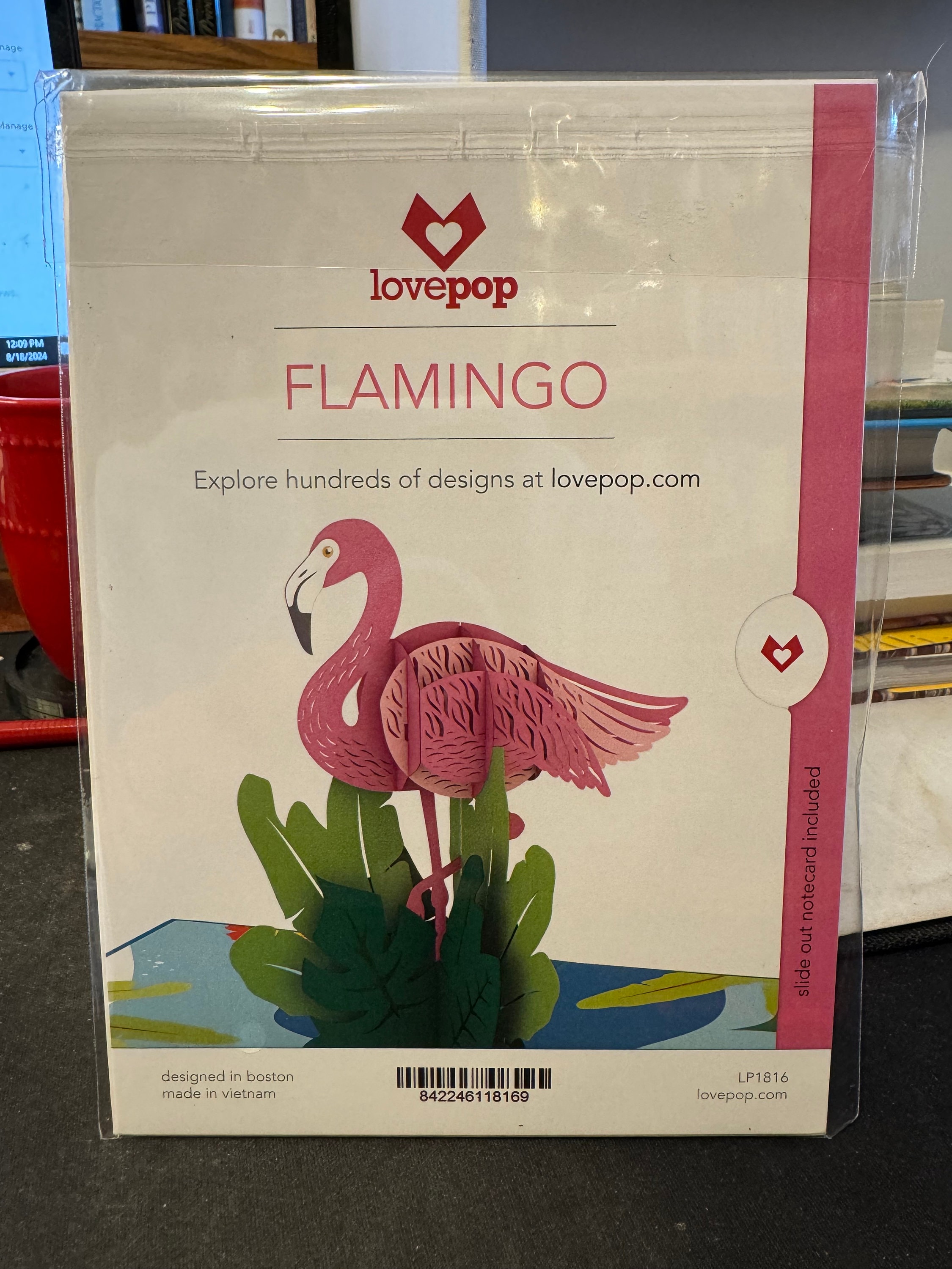 Lovepop Geburtstagskarten-Set – 4 Zauberhafte 3D-Karten Mit Umschlägen, Lasergeschnitten, Recycelbar