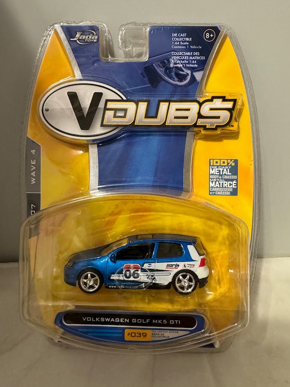 Jada Toys V-DUBS 1/64 ミニカー 6台セット V Dubs Jada Toys - Volkswagen Golf MK5 GTI - New - Etsy