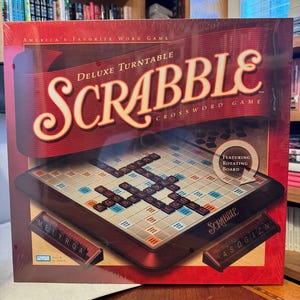 Gioco di parole crociate Scrabble - Giradischi Deluxe - Nuovo