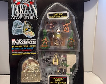 ディズニー ターザン フィギュア ベビーターザンとカラ ヴィンテージ