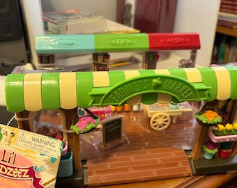 Li'l Woodzeez Hoppin' Farmers Market - 97 Pieces - Etsy