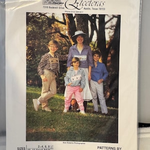 May include: A vintage pattern for smocking children's clothing. The pattern includes sizes 2-4, 6, 8, 10, 12, and small adult. The pattern is by Natalie Green and is called "Smocking Etceteras".