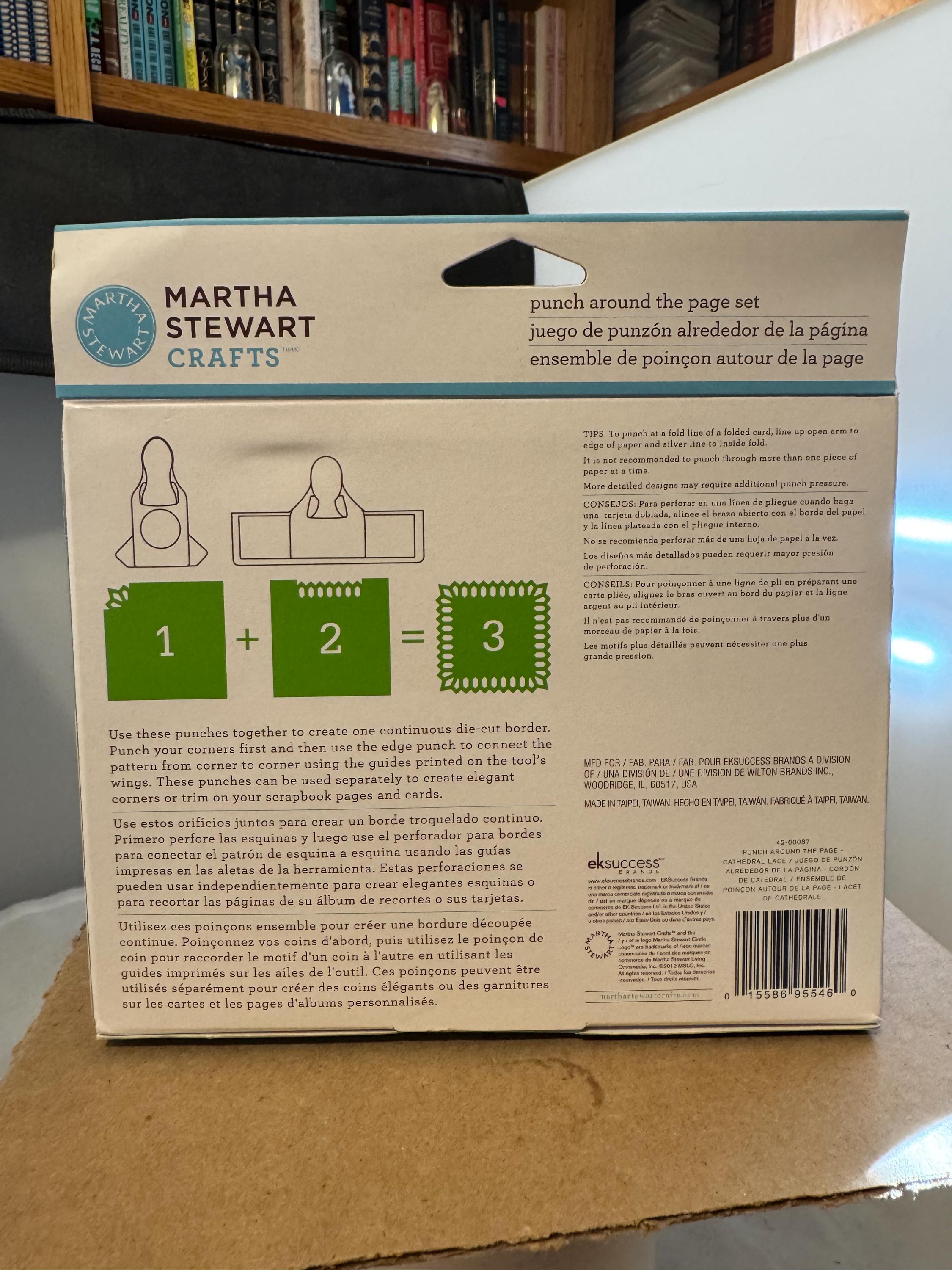 マーサ・スチュワート・クラフト - パンチ・アラウンド・ザ・ページ