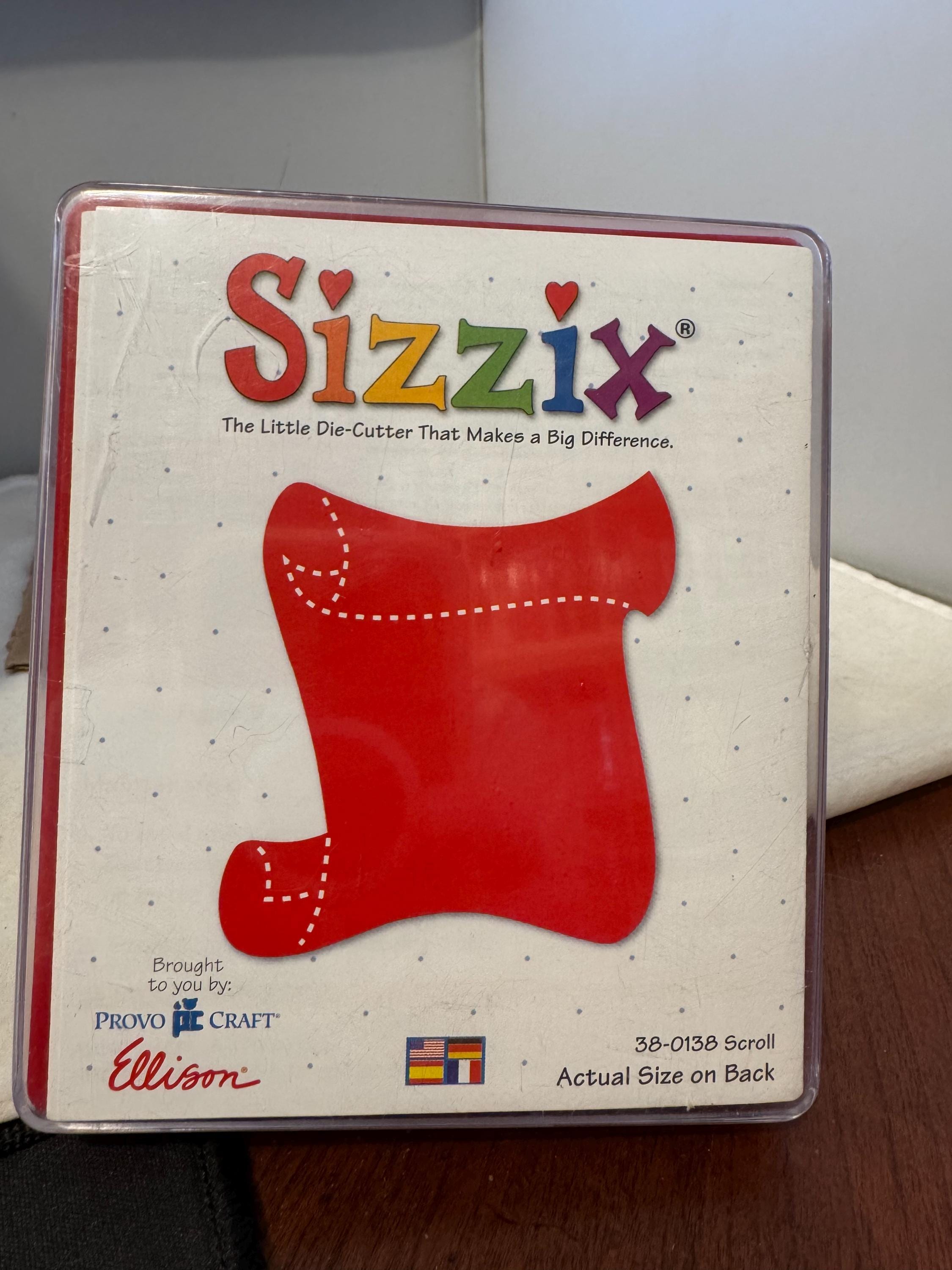 ちーず Sizzix the Little Die-cutter 38-0138 - Scroll - Etsy