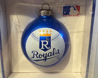Kansas City Royals Christmas Tree Glass Ornament - Sports Collectors Series - New
