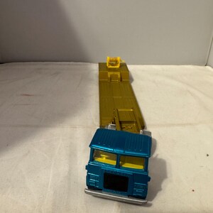 Matchbox Super Kings K-23 Scammell Tractor & Low Loader 1973 - Etsy