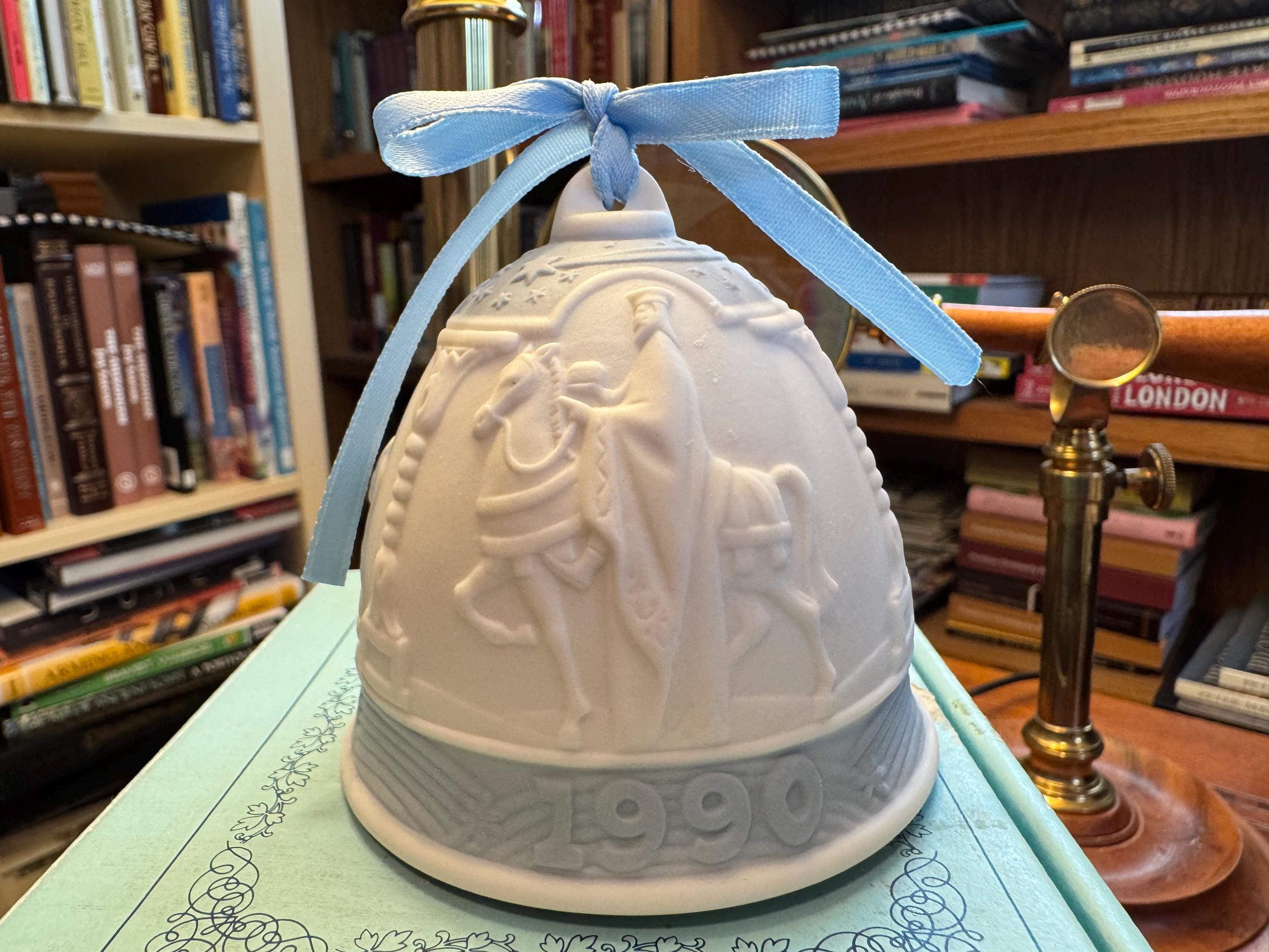 Lladro Christmas Bell 1990 - Etsy