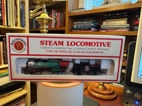 Bachmann N Scale Great Northern 2-8-0 Steam Locomotive 1257 - Etsy