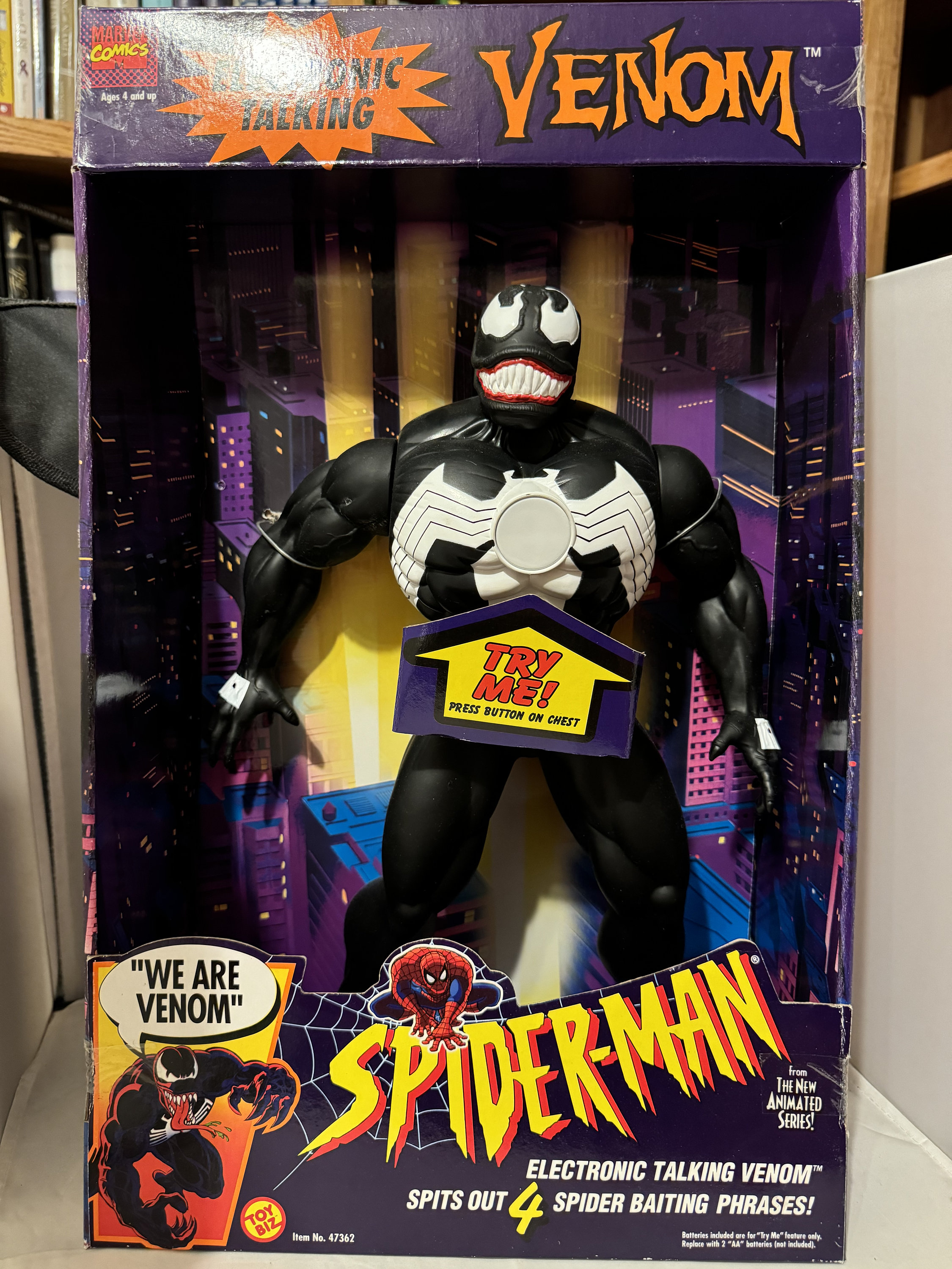 アメコミ Spider-Man Battle Talkers Venom Marvel Comics - Spider-man - Electronic Talking Venom - 15