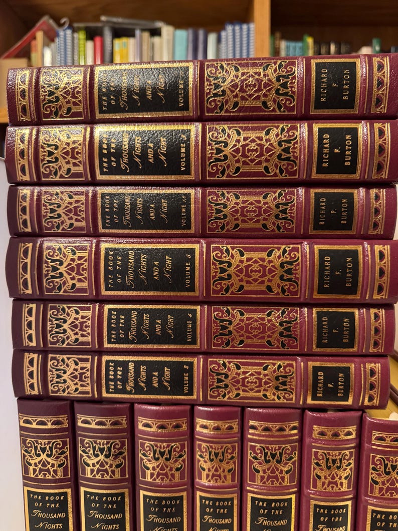 Boken om tusen nätter och en natt - Easton Press - 17 vol. bild 5