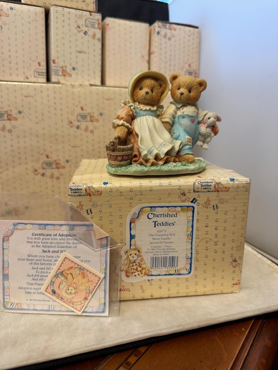 Cherished Teddies 624772 - Jack and Jill Figurine - Our Friendship
