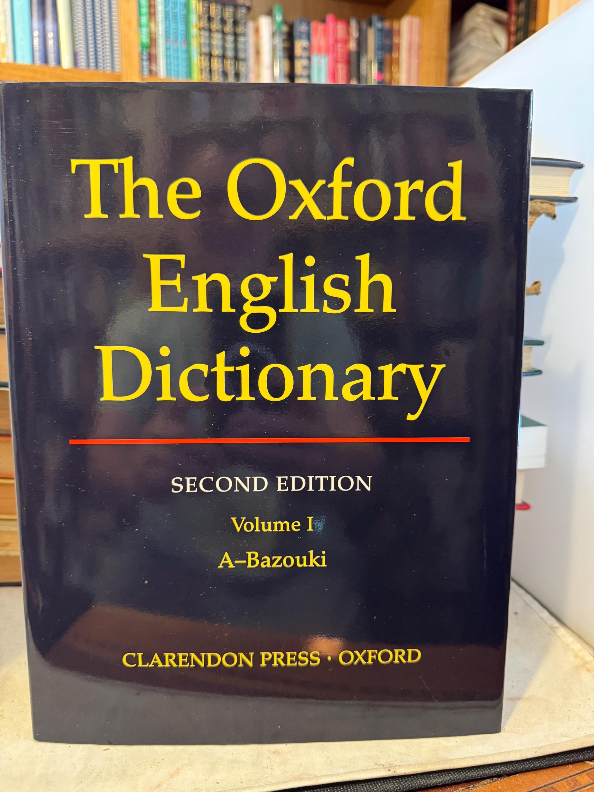 The Oxford English Dictionary Second Edition - Complete Set of 20