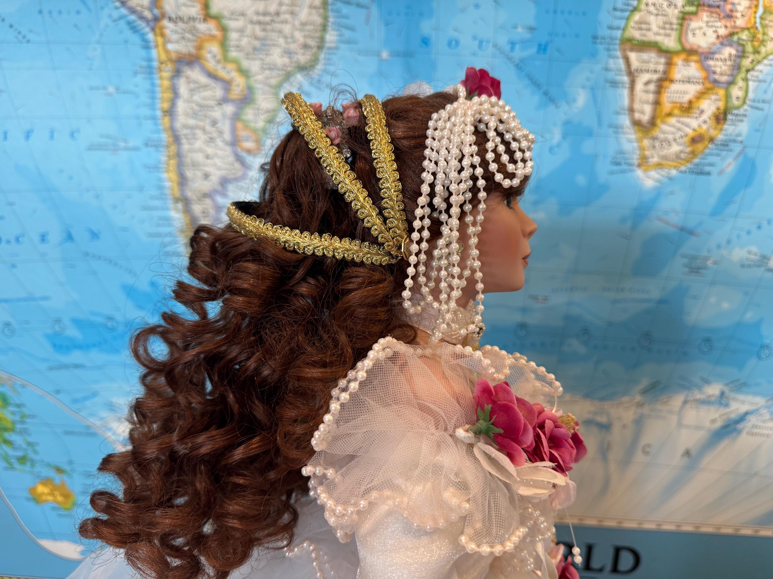 Crystal Rose by Rustie No. 12/750 Limited Edition Porcelain Doll