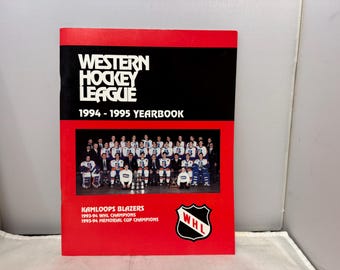 Rivista annuario della Western Hockey League 1994-1995