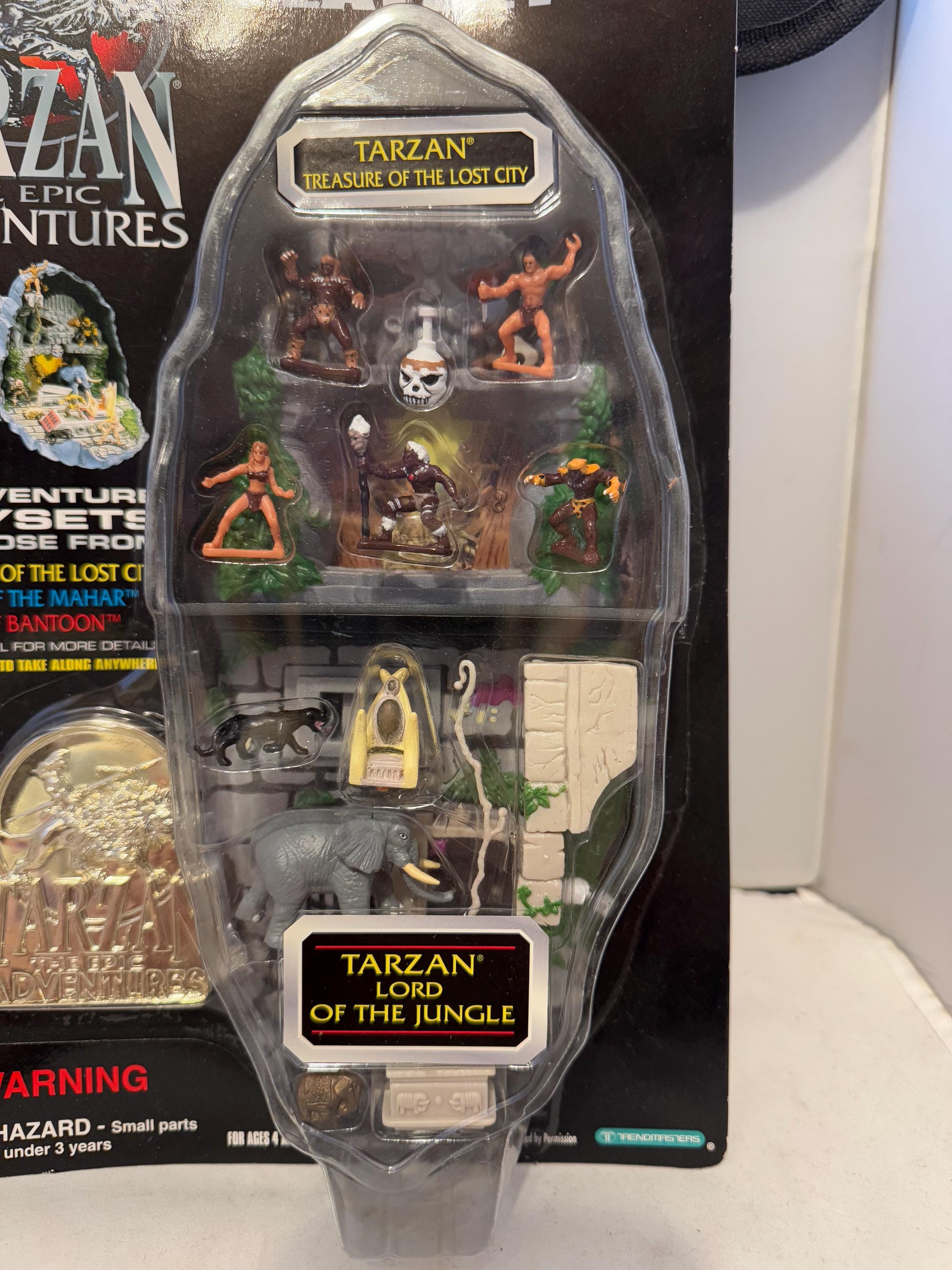 1995 Tarzan: the Epic Adventures - Micro Action Play Set - Tarzan