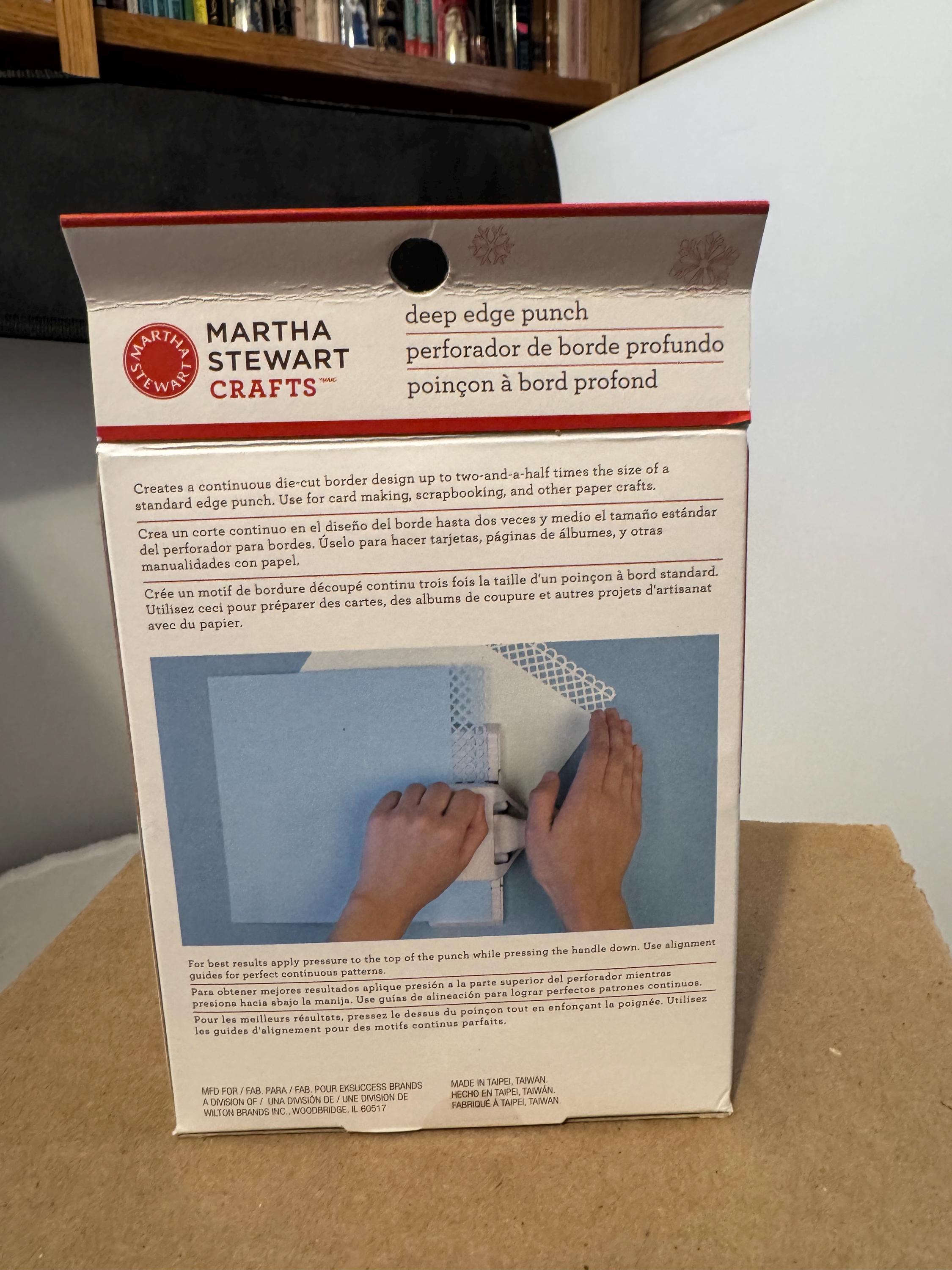 マーサ・スチュワート・クラフト - ディープエッジパンチ - スカロップ