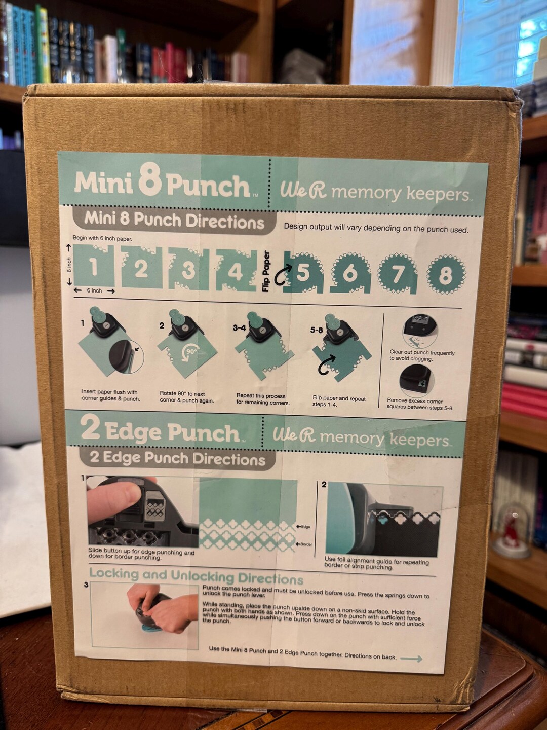 We R Memory Keepers Set of 4 Punchers: Mini 8 Punch and 2 Edge Punch - Etsy