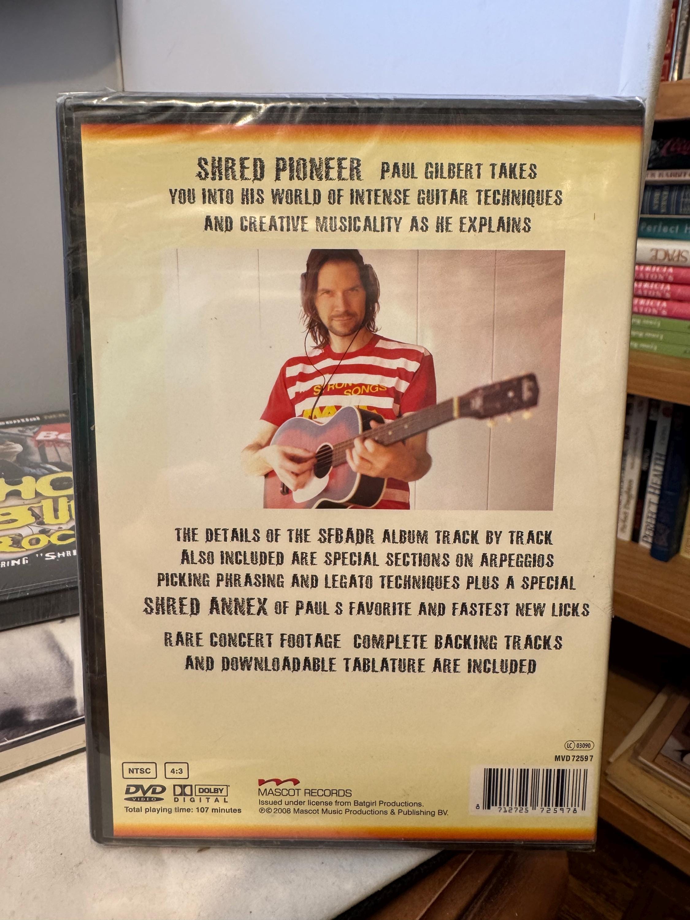DVD ポール・ギルバート ギター 教則ビデオテープ