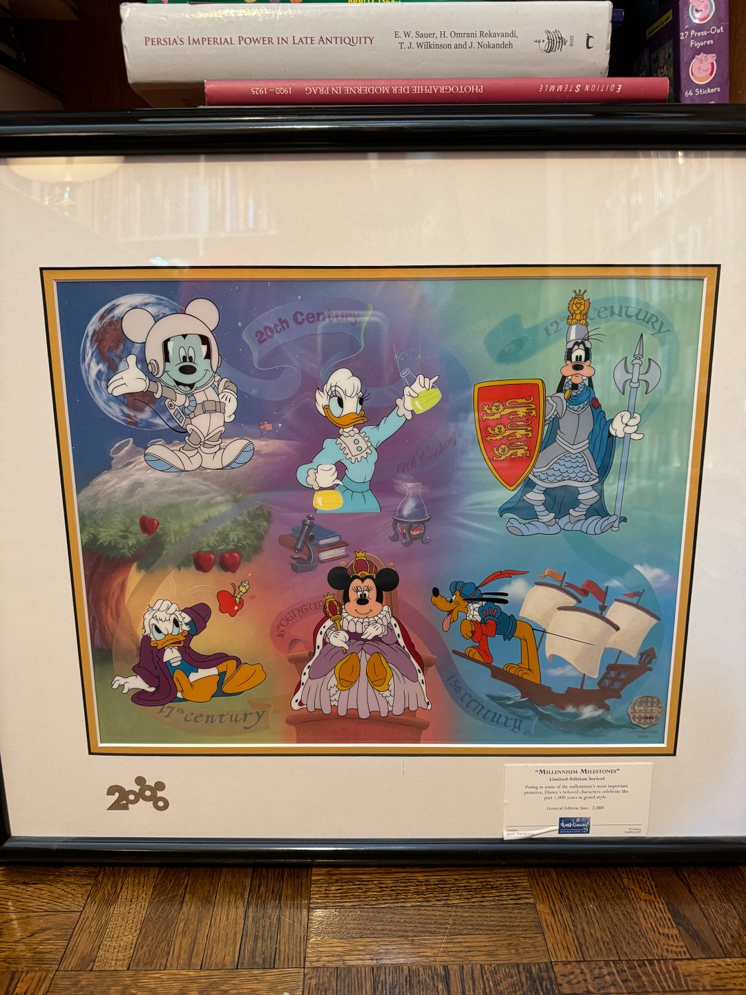 ディズニーセル画 Millennium milestones Walt Disney Studio's