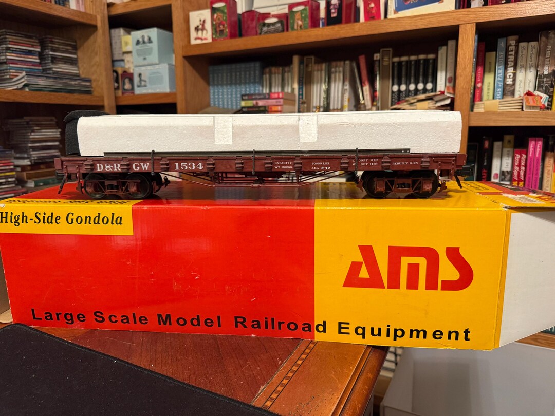 AMS Large Scale Model 1:20.3 Scale D&RGW High Side Gondola - Etsy