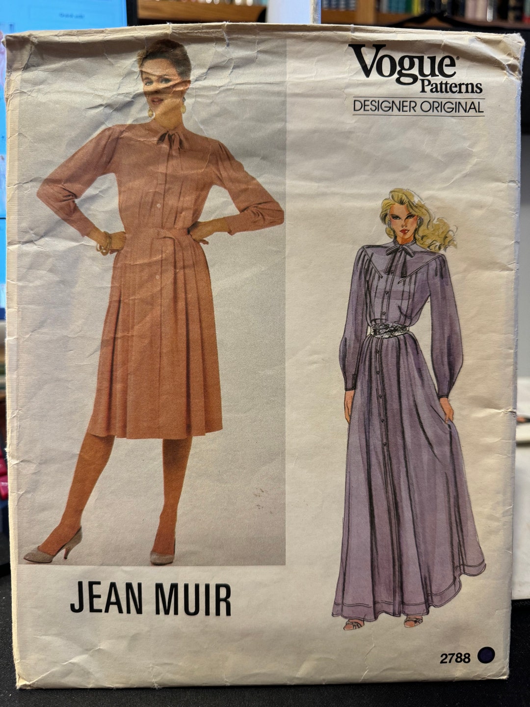 Vogue Patterns Designer Original 2788 - Jean Muir - Misses' Dress and ...