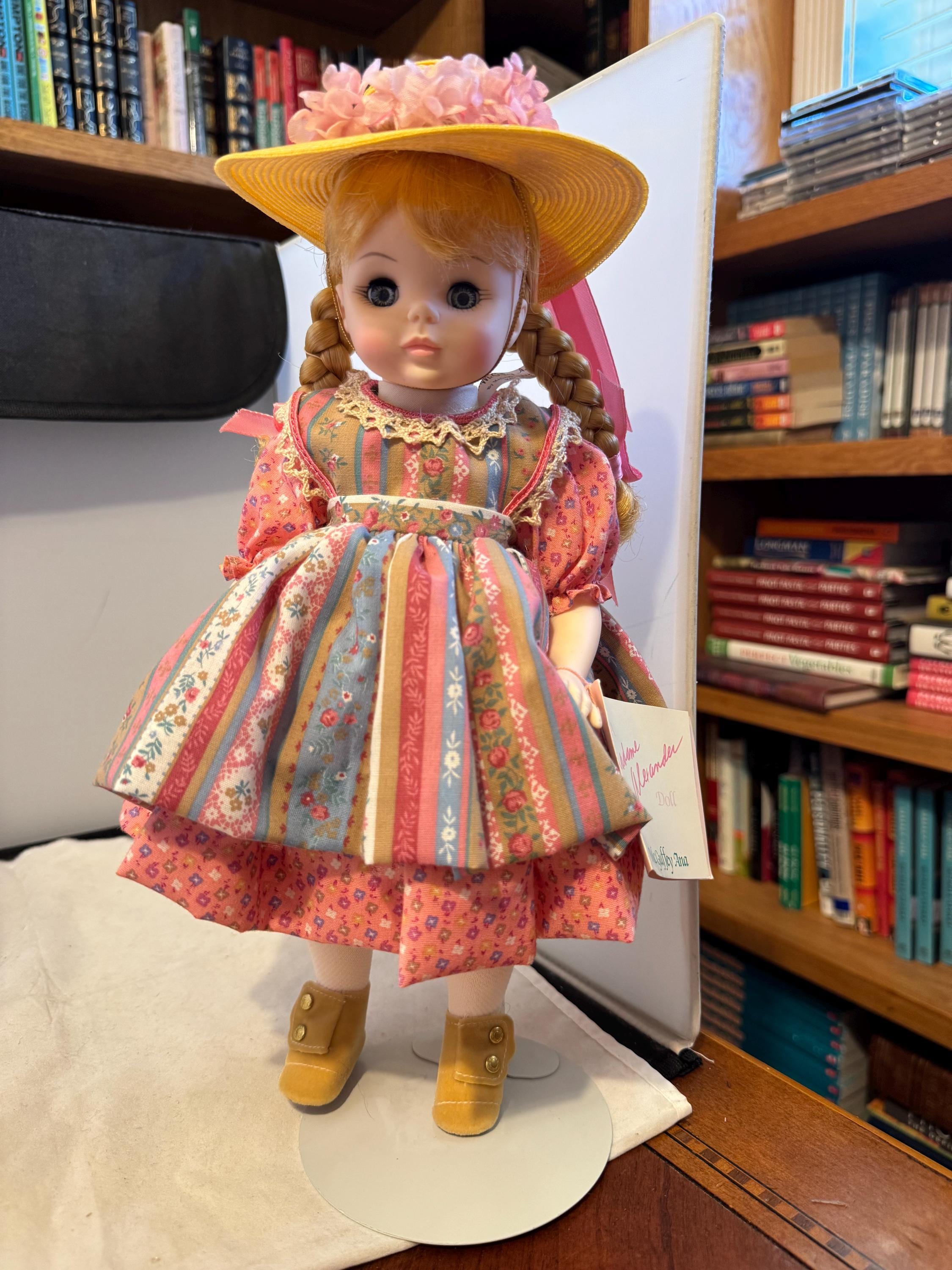 Mc GUFFY ANA マダムアレキサンダードール 金髪 麦わら帽子32cm