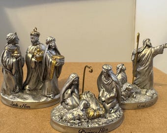 Hallmark Nativity Set Hallmark 2004 That Holy Night Set - Keepsake Nativity Christmas ...