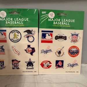 1984 Factory Sealed Major League Baseball Stickers