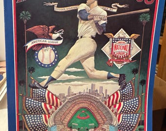 Programa All-Star de 1980 Estádio Dodgers Los Angeles