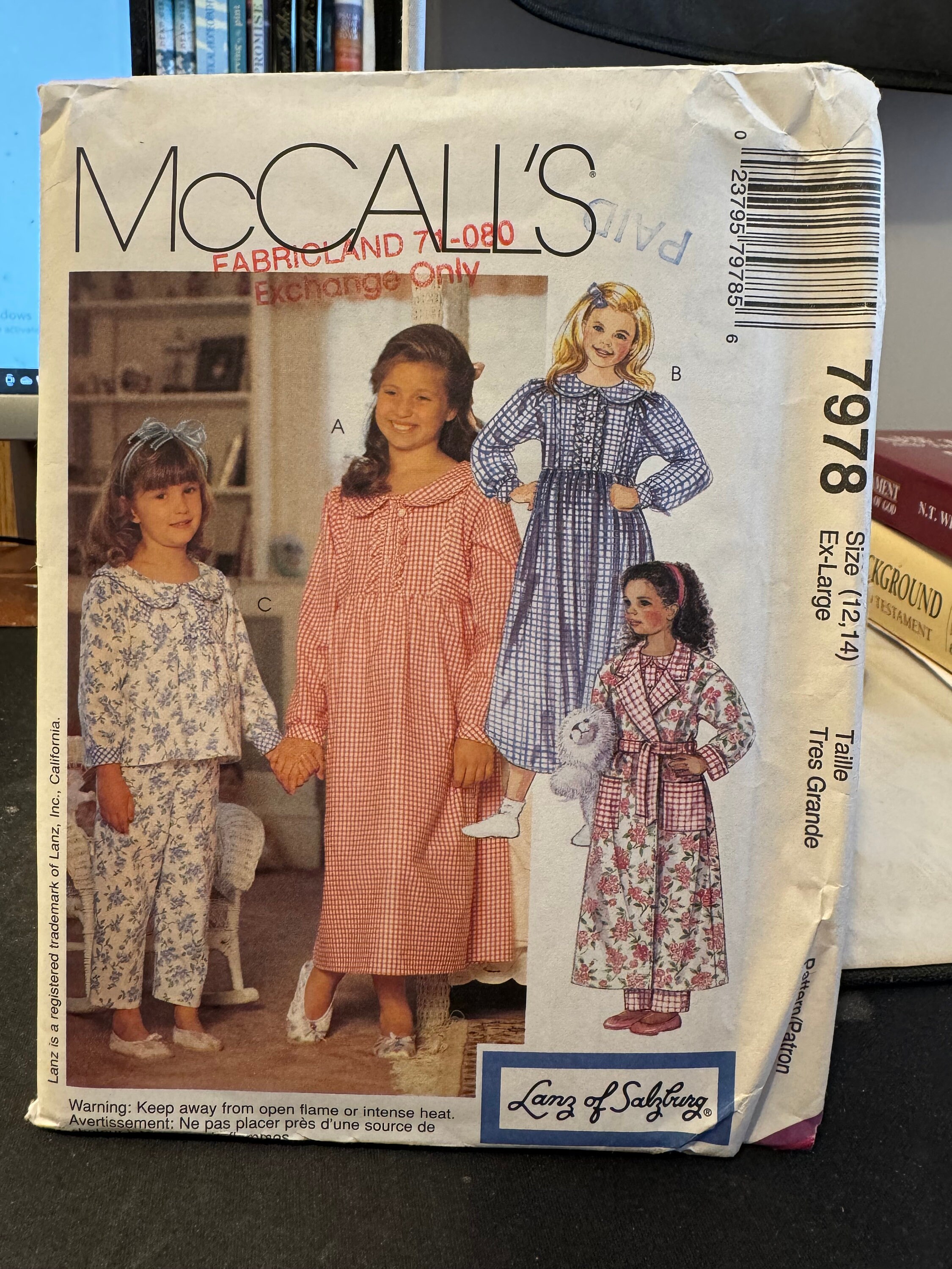 Lanz girls nightgown new arrivals